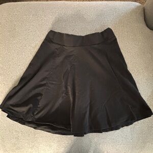 H&M Black A-line Mini Skirt